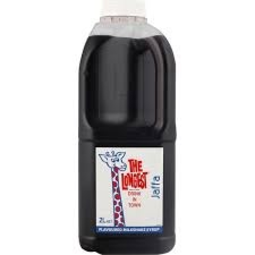 LONGEST DRINK MILKSHAKE SYRUP JAFFA 2L Total Foods