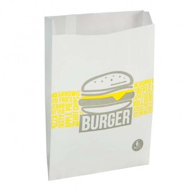 EMPEROR BURGER BAG 165X85X50MM 500 PIECE