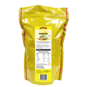 COSMOS ZESTY LEMON PEPPER SEASONING 1KG